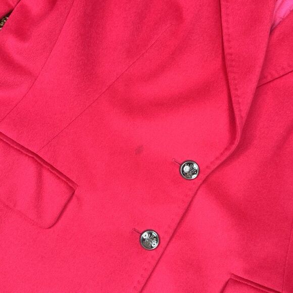 Vintage Escada Margaretha Ley x Piacenza Orylactus Rabbit Wool Blazer - Size 44 - Picture 10 of 11